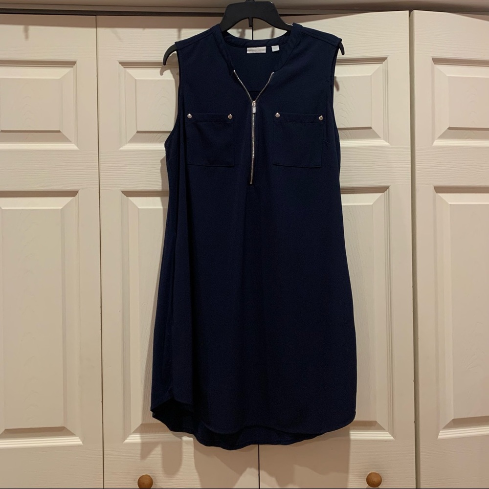 New York & Company Navy blue dress